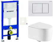 Závesný WC set Geberit do ľahkých stien / predstenová SAT SIKOGESTOR72D30