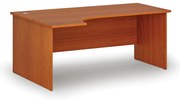Rohový kancelársky písací stôl PRIMO WOOD, 180x120 cm, ľavý, čerešňa