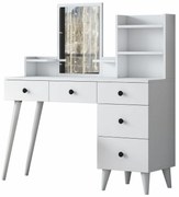 Kozmetický stolík Bela White