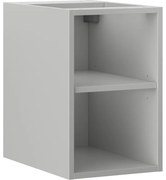 Mexen Box-A, otvorená skrinka s policou 30 cm, sivá matná, 91AX2-0300-470-0-62