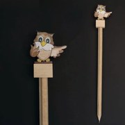 AMADEA Ceruzka sova 3cm