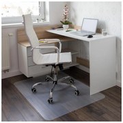 Tempo Kondela Ochranná podložka pod stoličku, transparentná, 140x100 cm, 0,8 mm, ELLIE NEW TYP 4