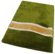 ROUTNER Kúpeľňová predložka LAVELLO Zelená 10408 - Zelená / 60 x 100 cm 10408