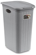 STEFANPLAST Kôš na bielizeň Elegance 36 l, šedý