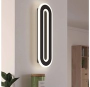 Eglo 901242 - LED Nástenné svietidlo MACCHIONI LED/12W/230V 4000K čierna