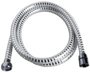 Mereo Mereo, Sprchová hadica 150 cm, biela - chróm, MER-CB110