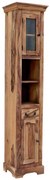 Skrinka do kúpeľne Jali 40x190x35 z indického masívu palisander Only stain