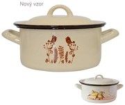 Kastról smal + pokr. 14cm/1,0L dekor Vtáčik KLC
