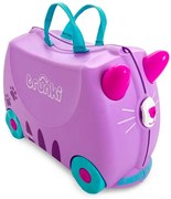 Detský kufor TRUNKI na kolieskách TRU-0322, rozměr 47x31x21 cm, kufr kocúrik Cassie, Impol Trade