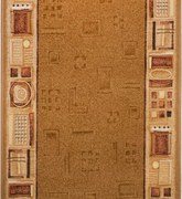 Protišmykový behúň na mieru Jena 35, šíre 80 cm, béžová, chodba / predsieň, Associated Weavers