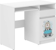 Wooden Toys Detský písací stôl N-35 KRÁĽ LEV