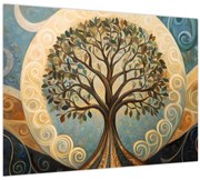 Obraz – Strom života a špirály (70x50 cm)