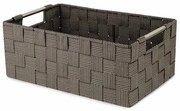 Compactor Úložný organizér Toronto, 30 x 20 x 12 cm, tmavohnedá, L