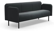 Pohovka VARIETY, 3 miestna, látka Pod CS, antracit