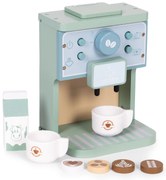 Drevený kávovar pre deti, 8 dielov, ECOTOYS