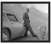 Nástenná dekorácia's rámom Sean Connery (James Bond)