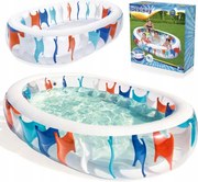 Bestway Nafukovací bazén elipsa 229 cm x 152 cm 54066