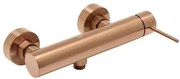Sprchová batéria SAT Aurum bez sprchového setu 150 mm brúsená rose gold SATBAUR268BRG