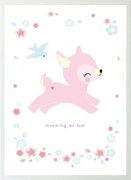 Plagát do detskej izby srnka 50x70 cm