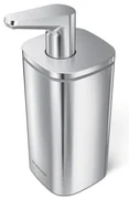 Dávkovač mydla z nerezovej ocele v striebornej farbe 295 ml - simplehuman