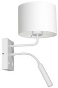 Luminex Nástenná lampa ARDEN 1xE27/60W+1xG9/8W/230V biela LU3423