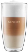 Sencor SGX 002 termo poháre na latté 380 ml, 2 ks