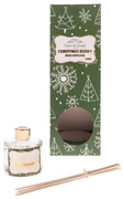Vonný difuzér Vianočné bobule, 50 ml, 7,4 x 21,5 x 6,8 cm