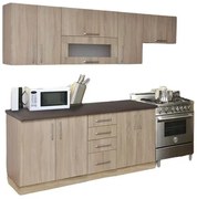 Kuchynská linka Ada 180/240, dub sonoma