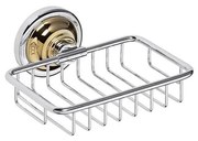 Mydelnička 14x6,5 cm strieborná/zlatá