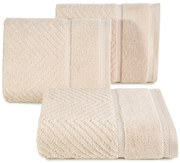 BAVLNENÝ UTERÁK KALIA3 SADA 6KS 50X90 CM BÉŽOVÁ