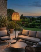 Stojacia záhradná solárna lampa Borneo