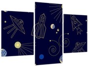 Obraz - Vesmír (90x60 cm)