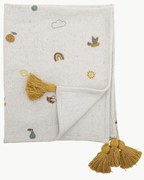 Pléd so strapcami Agnes