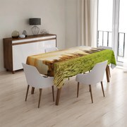Sablio Obrus Vyprahnutá zem pred mrakodrapmi - 90x90 cm
