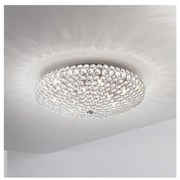 Ideal Lux - LED Krištáľové stropné svietidlo KING 5xG9/3W/230V pr. 38 cm chróm