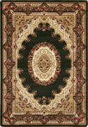 Koberec Adora 5547 GREEN – zelený vzorovaný obdĺžnik Rozmer: 80x150 cm