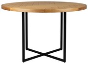 Okrúhly jedálenský stôl s doskou v dubovom dekore ø 120 cm Class – Dutchbone