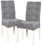 4Home Napínací poťah na stoličku Stone 45 - 50 cm, sada 2 ks