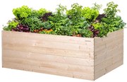 ATMOWOOD Drevený vyvýšený záhon 160 x 100 x 60 cm