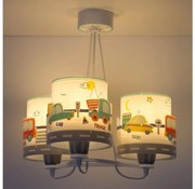 Dalber 61687 - Detský luster BABY TRAVEL 3xE27/60W/230V