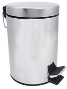 Kôš na odpadky 20x28 cm nerez/strieborný