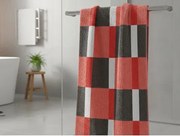 Uterák Pantone Karo 50x100 cm, korálový%