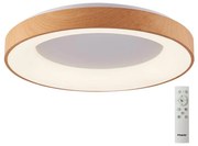 Azzardo AZ4997 - LED Stmievateľné stropné svietidlo SANTANA LED/80W/230V hnedá +DO
