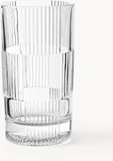 Poháre na kokteily's reliéfnym vzorom Bicchi, 4 ks