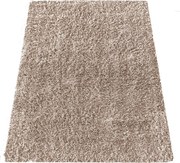 Shaggy koberec s vysokým vlasom v karamelowej farbe Camel Rozmer: 60x100 cm