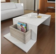 Konferenčný stolík POT 32x107 cm biela