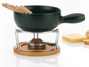 Sýrové fondue NATURA 10-dílné keramika, nerez, chróm, buk KELA KL-61306