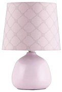Rabalux 4384 - Stolná lampa ELLIE E14/40W ružová
