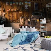 Fototapeta - Stará dielňa (254x184 cm)