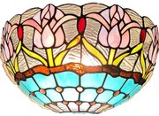 Brilagi - Tiffany vitrážné nástenné svietidlo LORAS 1xE14/40W/230V